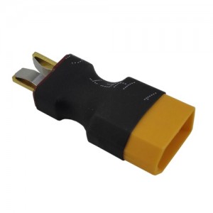 MOQ5pcs XT60 Male to T Plug(Deans) Male Conversion Connector / RC Plugs Adaptors