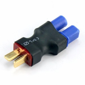 MOQ5pcs T Plug(Deans) Male to EC3 Male Wireless Conversion Connector / RC Plug / Adaptor
