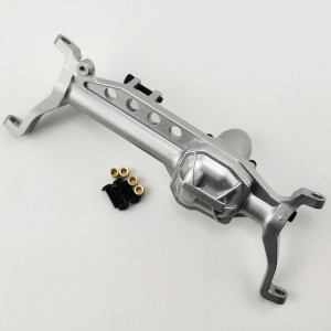 Alloy Portal Axle Housing for SCX10III - Front Silver