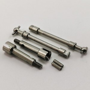 Stainless Steel Front Axles with Dogbone for SCX24