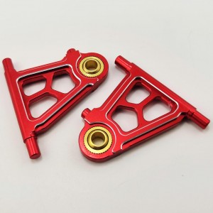 Aluminum Front Lower Arm Set  For TT02  RTOR01004A: Red