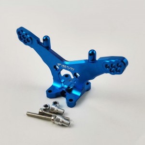 Alloy Rear Shock Tower - SkyBlue for TEAM LOSI MINI-T 2.0 2WD (Aluminum Rear Damper Mount)