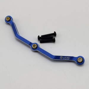 Alloy Steering Link Set for TRX-4M 1/18th Scale Crawler: Blue (Aluminum Front Steering Rods)