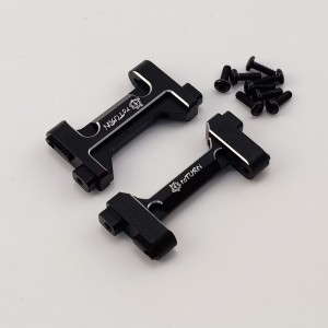 Alloy Front / Rear Chassis Brace for TRX-4M 1/18th Scale Crawler: Black