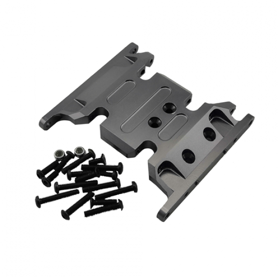 V2 Aluminum Gear Box Bottom Mout for (SCX10 II)