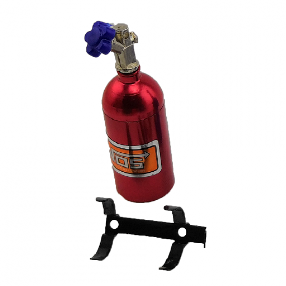 Aluminum Nos Nitrous Oxide Balance Weight Bottle for 1/10 RC Crawler