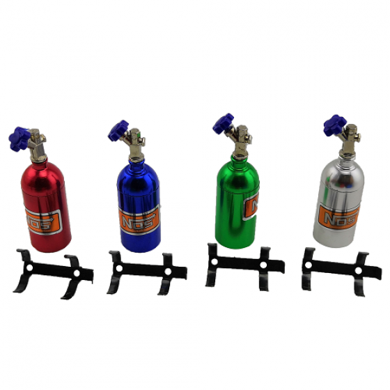 Aluminum Nos Nitrous Oxide Balance Weight Bottle for 1/10 RC Crawler