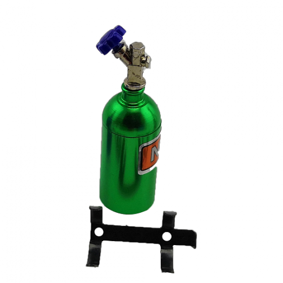 Aluminum Nos Nitrous Oxide Balance Weight Bottle for 1/10 RC Crawler