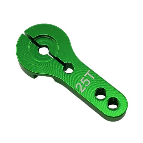 Clamping Aluminum RC Servo Horns - 25T 35mm, L=19/23mm