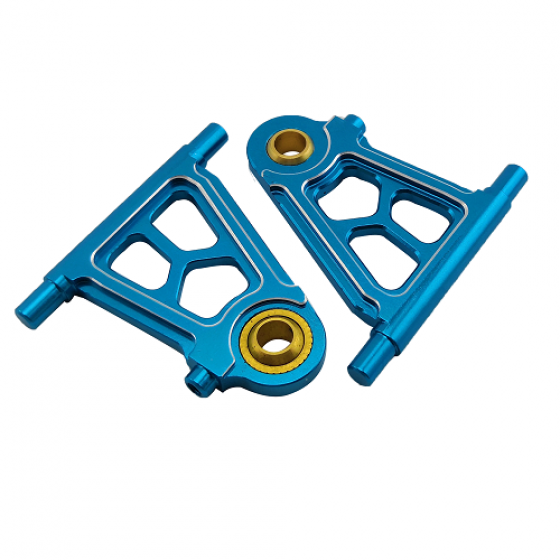 Aluminum Front Lower Arm Set  For TT02 - Blue
