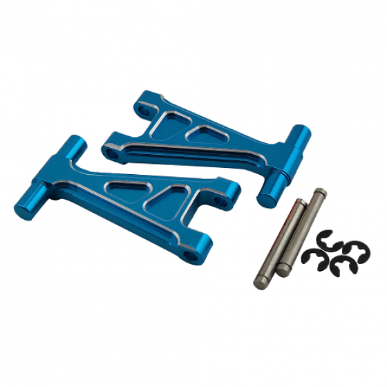 Aluminum Rear Lower Arm Set  For TT02 - Blue