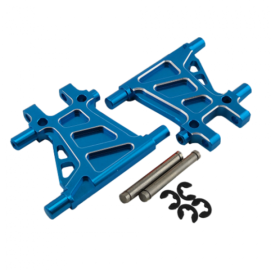 Aluminum Rear Lower Arm Set  For TT02 - Blue