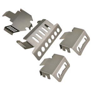 Heavy Whole Chassis Protector Armor Set  - Silver for (TRX-4) (RTUP02023)