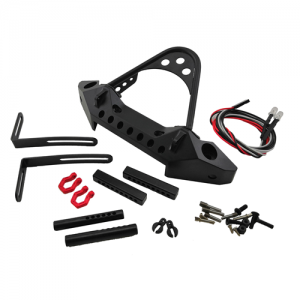 V2 Aluminum Front Iron Traingle Bumper set  for (SCX10 II & TRX4)