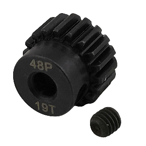 48DP - 3.175mm Bore Hardened Steel