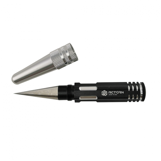 RC Car Body Reamer - Black White Color RC Car Body Reamer Universal 0-14mm Steel Hole Saw  Expanding Opener Reamer Black White Color  1pc
