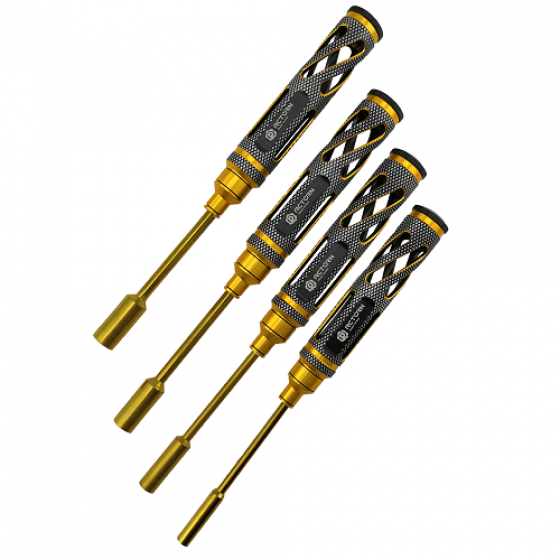 Classic Nut Drivers Set - Water Hollow A 4pcs