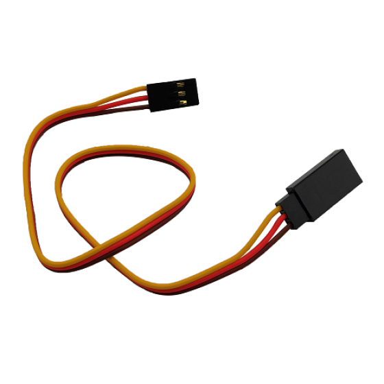 Servo Extension Wire Straight Male to Female  JR or FUTABA (RTC03001-RTC03010)