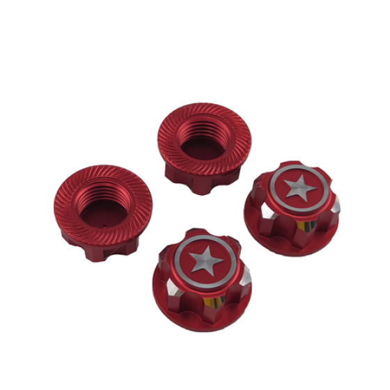 Aluminium 17mm Hex Wheel Nuts  For Traxxas X-Maxx Summit E-Revo