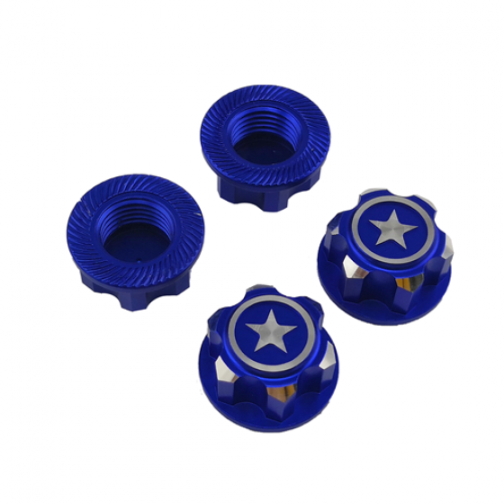 Aluminium 17mm Hex Wheel Nuts  For Traxxas X-Maxx Summit E-Revo