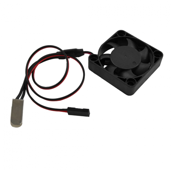 5-7V RC Fan for ESC and Motor with temperatre(40ºC) controlled switch