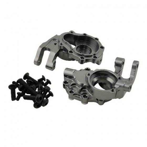 Aluminum Inner Front Portal Housing / Front Steering Knuckle Set for (TRX-4)