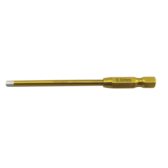 Premium RC Power Tool Tit-Coated Hex1.5/2.0/ 2.5/3.0mm Tips 4pcs (6.35mm)
