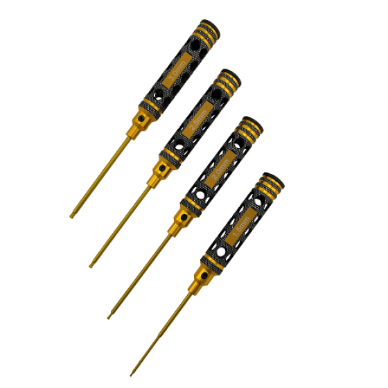 Premium Ball Hex Screwdriver - Stone 4pcs 