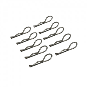 Bodyshell R Clips 1/16 Stock size / Orignal Color  10pcs/bag  Dia: 1.0mm