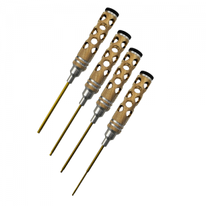 Classic Allen Wrench Set - A Gold Honeycomb 4pcs
