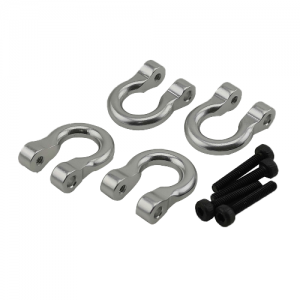 Aluminum Alloy Tow Shackle for 1/10 Crawler (SCX10 / II / III, TRX4)