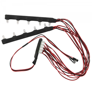 10 lamps with socket, RC LED light for the chassis