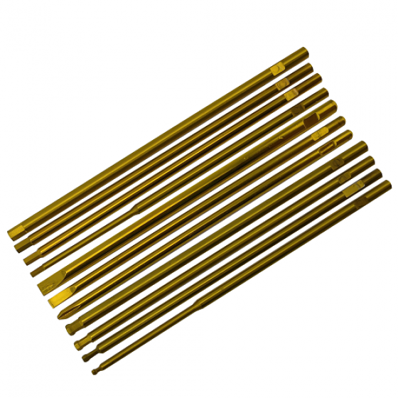 Premium RC Screwdriver Tips / Bits Ti-Coated