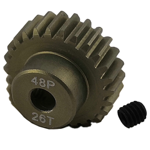 48DP - 3.175mm Bore Aluminum 7075