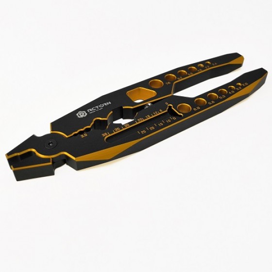 Shock Shaft Plier B Style RTT21002A: Gold Side 1pc/set