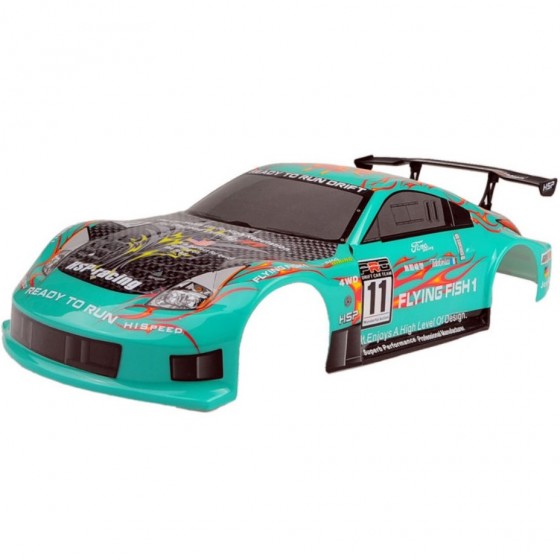 1/10 Drifting Body for HSP94123 /94122 - Green