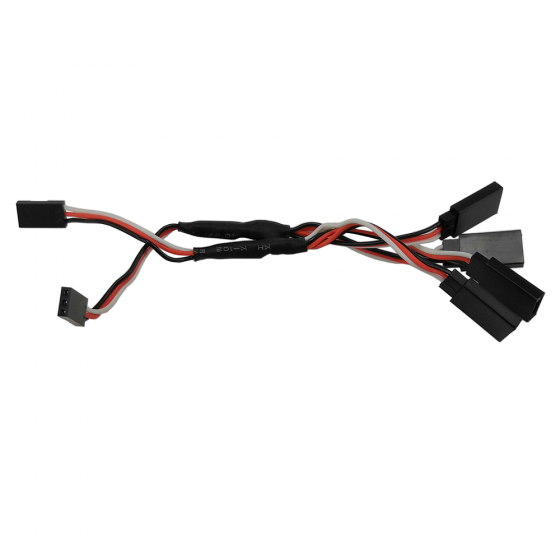 Throttle&Steering Control LED Light Set CH1&CH2 Switch via Servo Y Wire to Connect