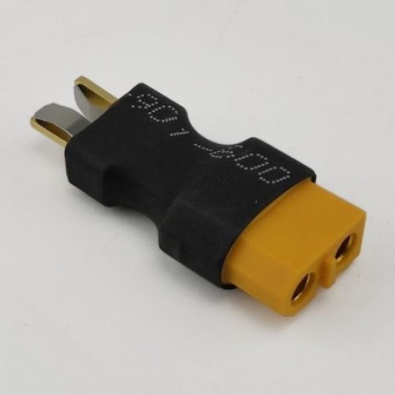 MOQ5pcs XT60 Female to T Plug(Deans) Male Wireless Conversion Connector 1F1M / Deans Male to XT60 Female Connector Conversion Plug 