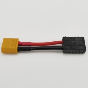 XT60 Male to TRX Plug Female Conversion Connector