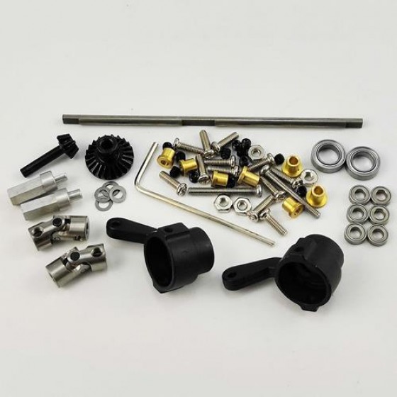 Metal Front Drive Shaft Set with Spindle (for MN99 and other MN models)