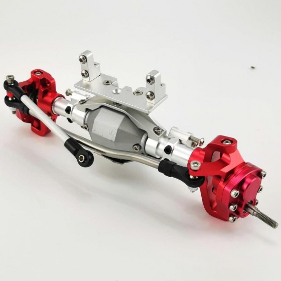 Alloy Complete Assembled Axle Set for SCX10 II - Reverse Front & Rear