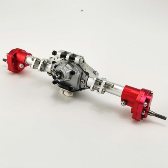 Alloy Complete Assembled Axle Set for SCX10 II - Reverse Front & Rear