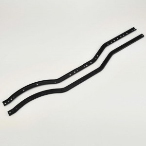 Metal Chassis Rails for SCX10 II - Black 313mm Wheelbase
