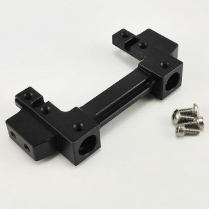 Alloy Serrvo Mount (Front Chassis Brace) - Black for SCX10 II