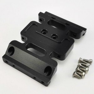 Alloy Skid Plate (Transmission Case Mount) - Black for SCX10 II