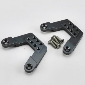 Alloy Rear Shock Hoops (Shock Tower) - TiColor for SCX10 II