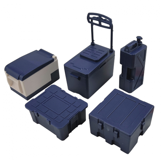 1/10 Cases of Scale Accessories for RC Crawler - Fishing