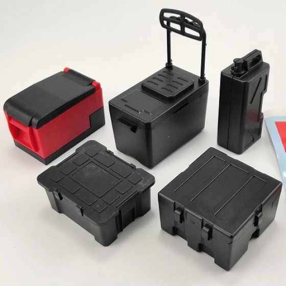 1/10 Cases of Scale Accessories for RC Crawler - Fishing
