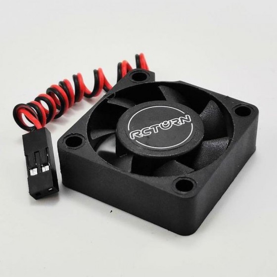 30x30mm High Speed 21000rpm Fans Dual Ball Bearing 