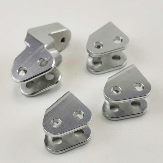 Alloy Link Mount Set for Redcat GEN8 - Silver